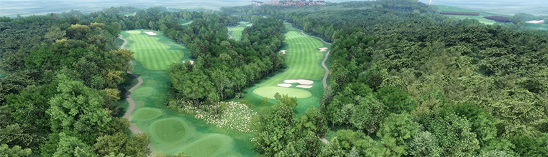 Castlex QingDao Golf & Resort - Lake, Valley
